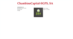 Desktop Screenshot of chambino.com