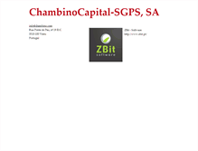 Tablet Screenshot of chambino.com